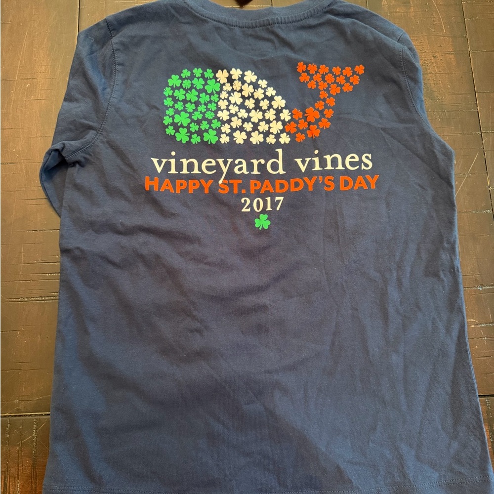 Vineyard Vines Boys Long Sleeve Tee - St. Patrick’s Day NWT (S 7-8)